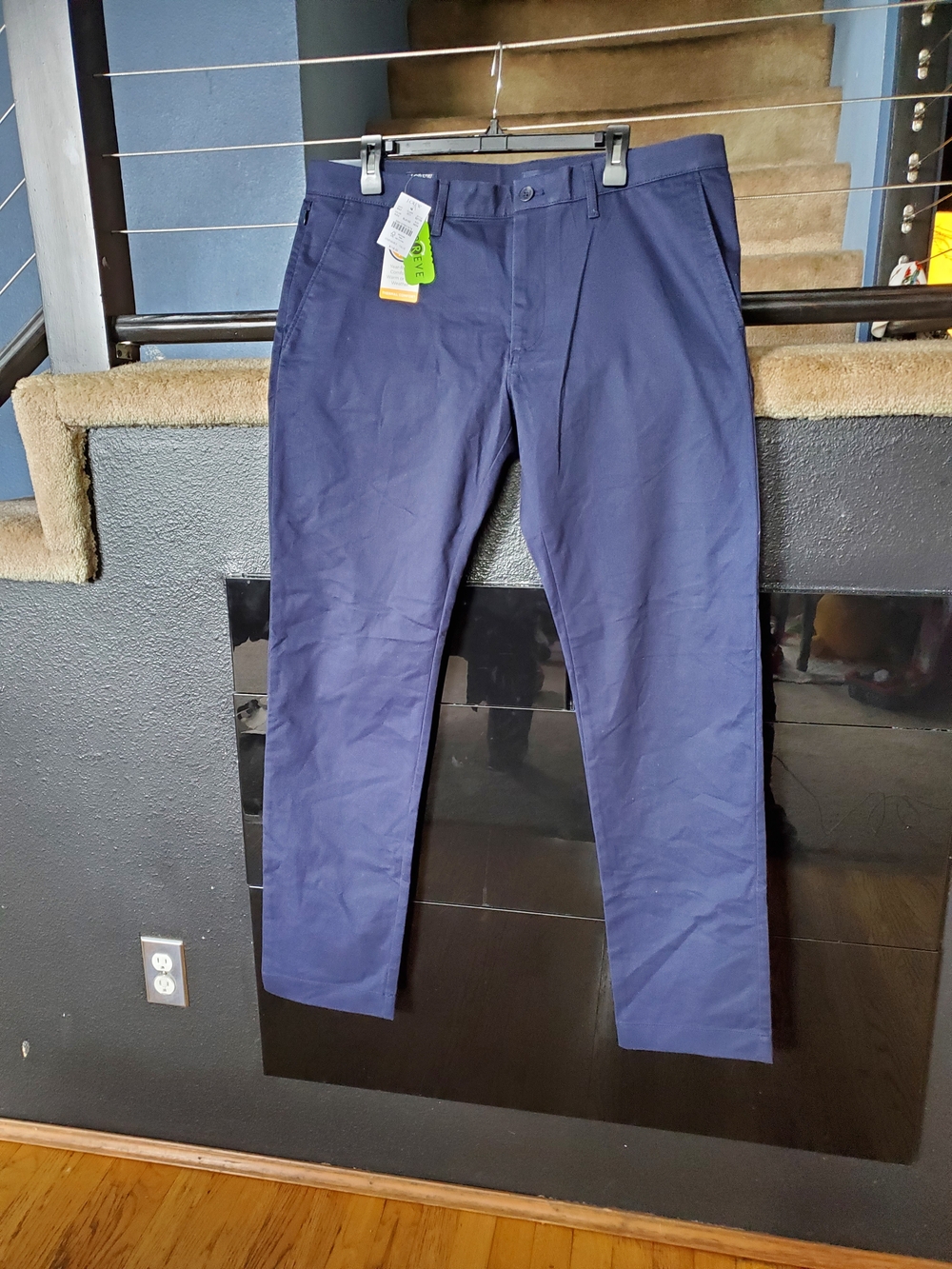 J. Crew Slim Straight Navy Dress Pants